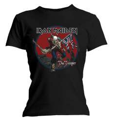 Camiseta para chica IRON MAIDEN - Trooper Red Sky