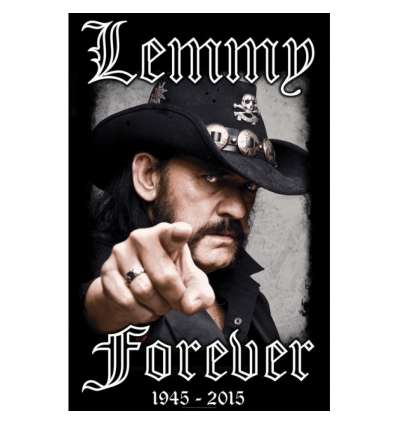 Bandera MOTORHEAD - Lemmy Forever