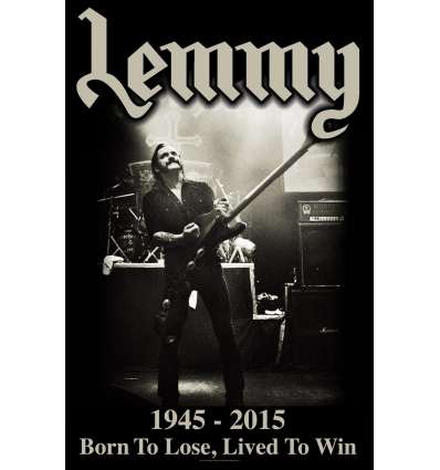 Bandera MOTORHEAD - Lemmy Born To Lose