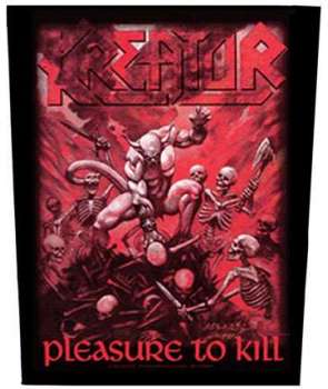 Parche para espalda KREATOR - Pleasure To Kill