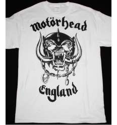 camiseta motorhead blanca