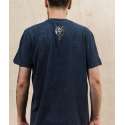 Camiseta Goat Cabra Azul Acid Wash