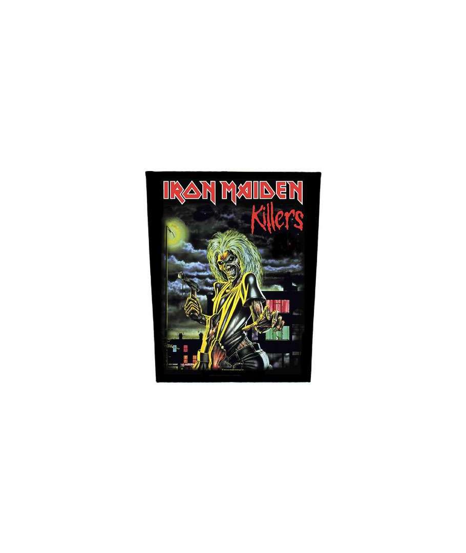 diseño de Portada de Killers Unbekannt Iron Maiden Parche para la Espalda 