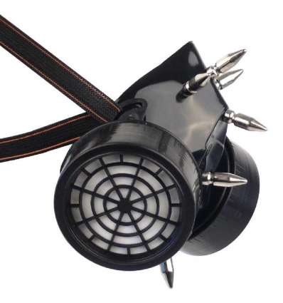 Máscara Antigás con pinchos tipo bala