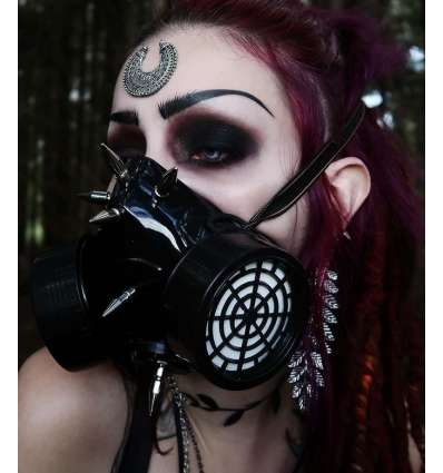 Máscara Antigás con pinchos tipo bala