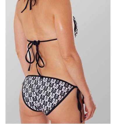 Biquini Calaveras Cuadros