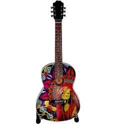 Guitarra Miniatura JANIS JOPLIN - Tributo