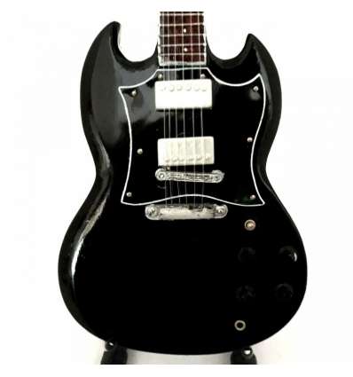 Guitarra Miniatura ACDC - SG Black