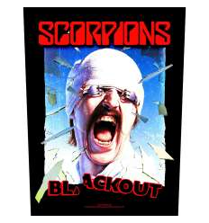 Parche para espalda SCORPIONS - Blackout