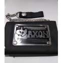 Cartera Cuero SAXON con cadena