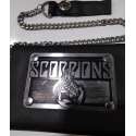 Cartera Cuero SCORPIONS con cadena