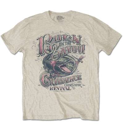 Camiseta CREEDENCE CLEARWATER REVIVAL  - Born On The Bayou