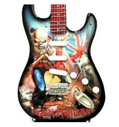 Guitarra Miniatura IRON MAIDEN - The Trooper Tribute